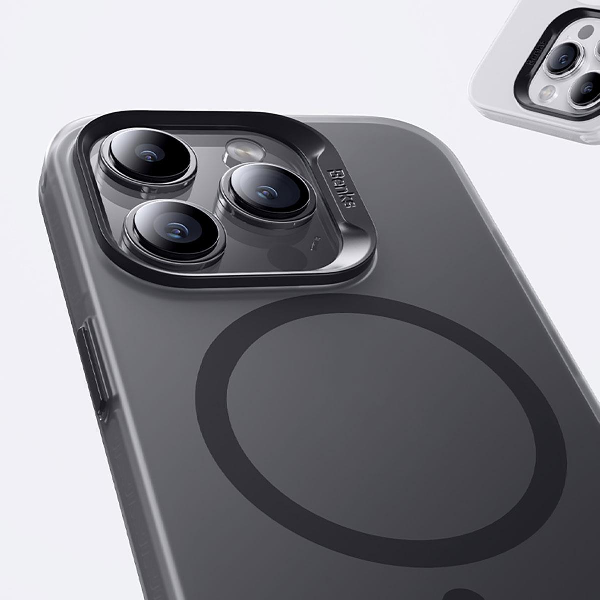 Apple iPhone 15 Pro Max Kılıf M-safe Şarj Özellikli Benks Lucid Armor Kapak