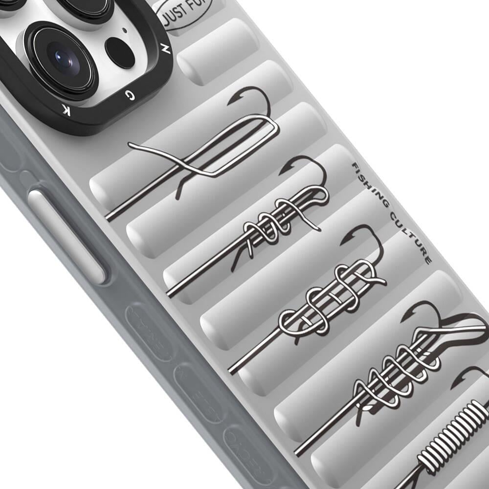 Apple iPhone 15 Pro Max Kılıf M-safe Şarj Özellikli Youngkit Fishing Serisi Kapak