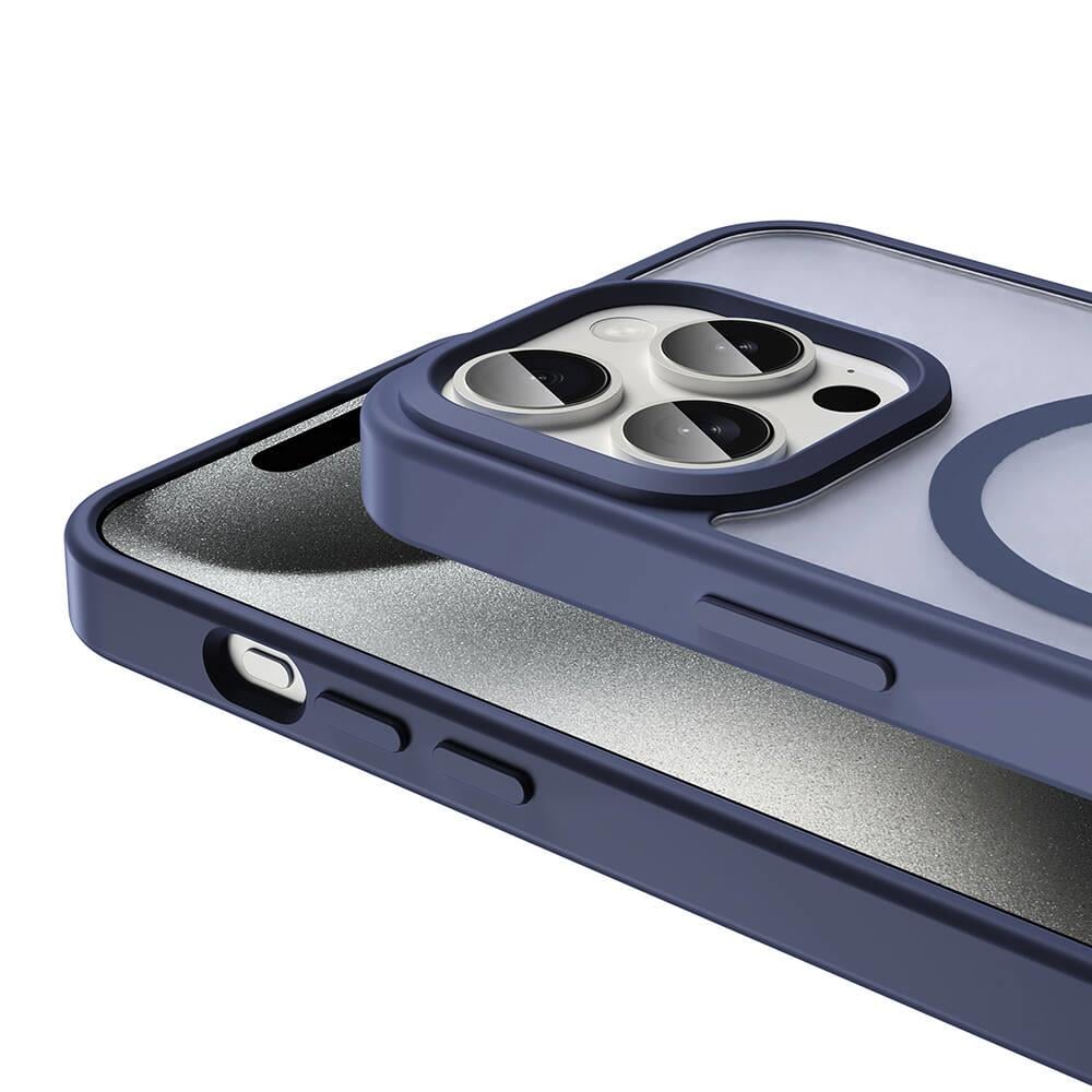 Apple iPhone 15 Pro Max Kılıf M-safe Şarj Özellikli Benks Mist Protective Kapak