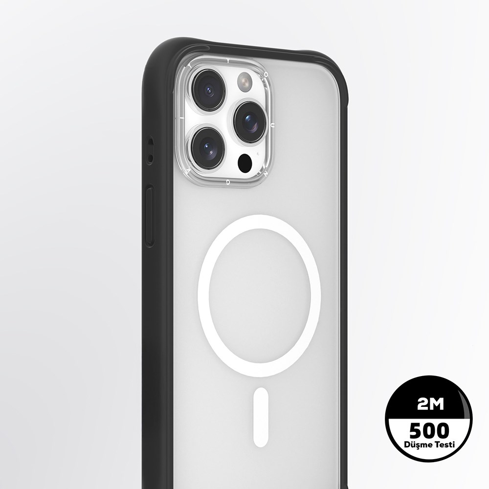 Apple iPhone 15 Pro Max Kılıf M-safe Şarj Özellikli Airbagli Youngkit Dynamic 2 Serisi Kapak