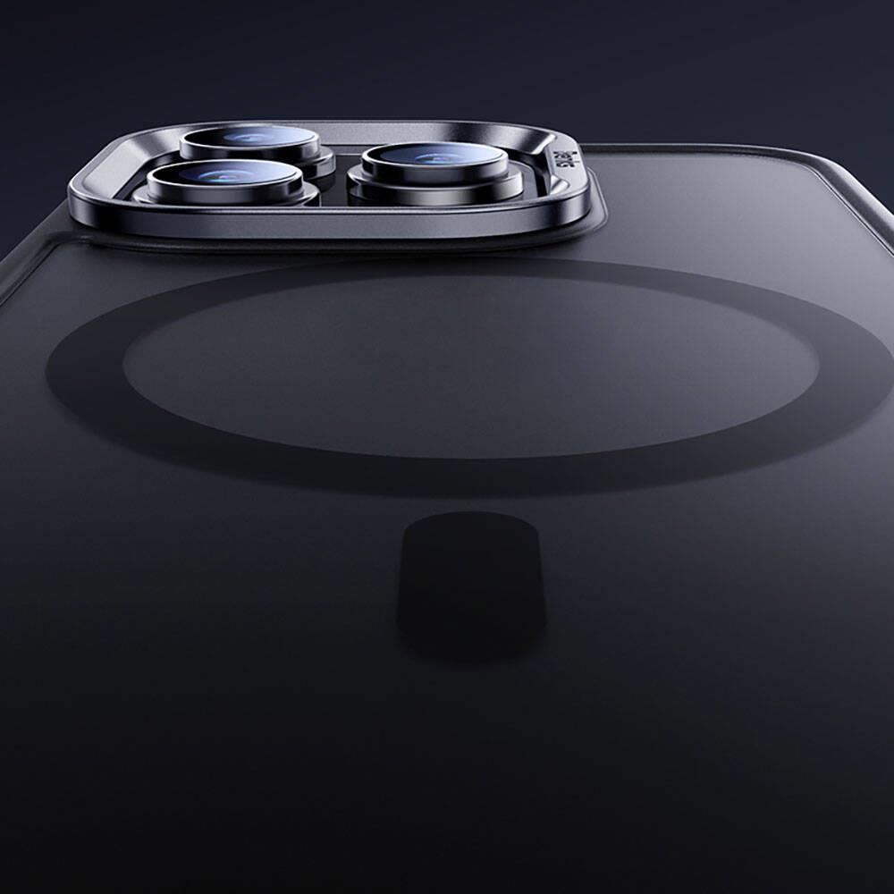 Apple iPhone 15 Pro Max Kılıf M-safe Şarj Özellikli Benks Mist Protective Kapak