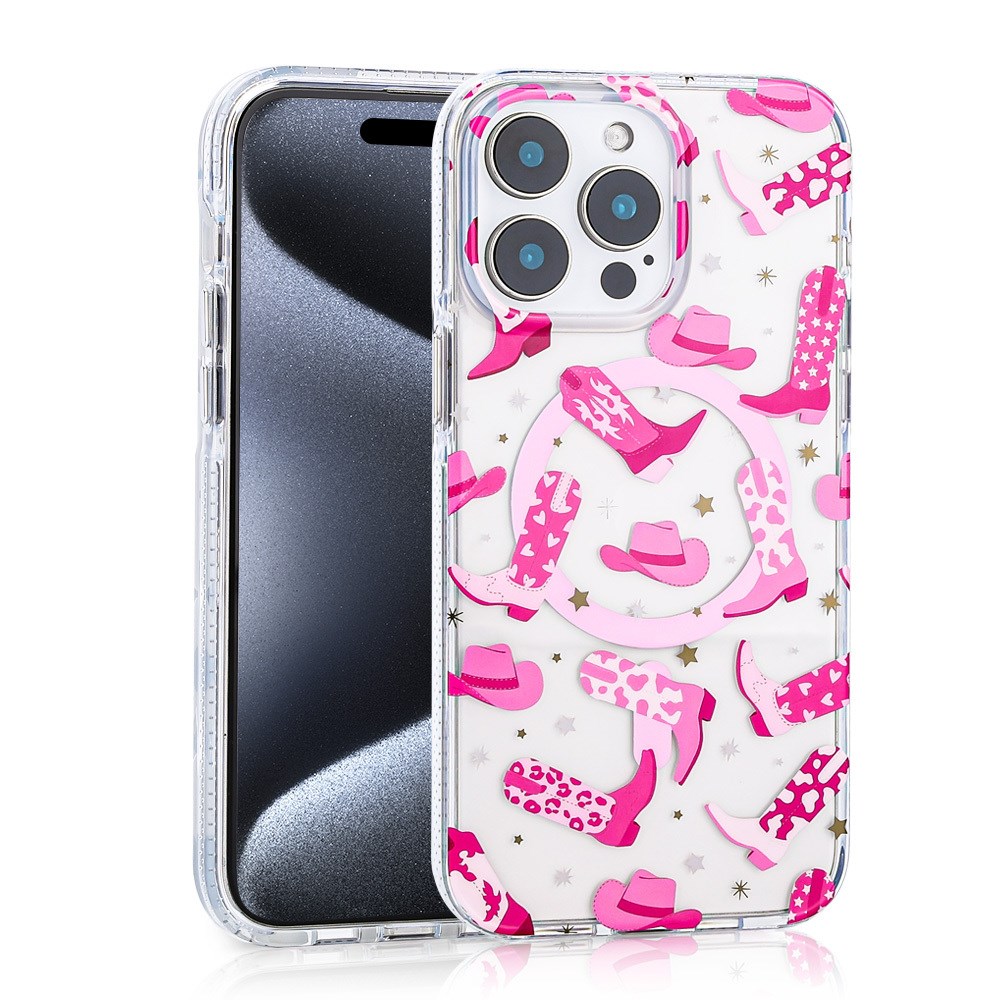 Apple iPhone 15 Pro Max Kılıf M-safe Şarj Özellikli Zore Stilo Kapak