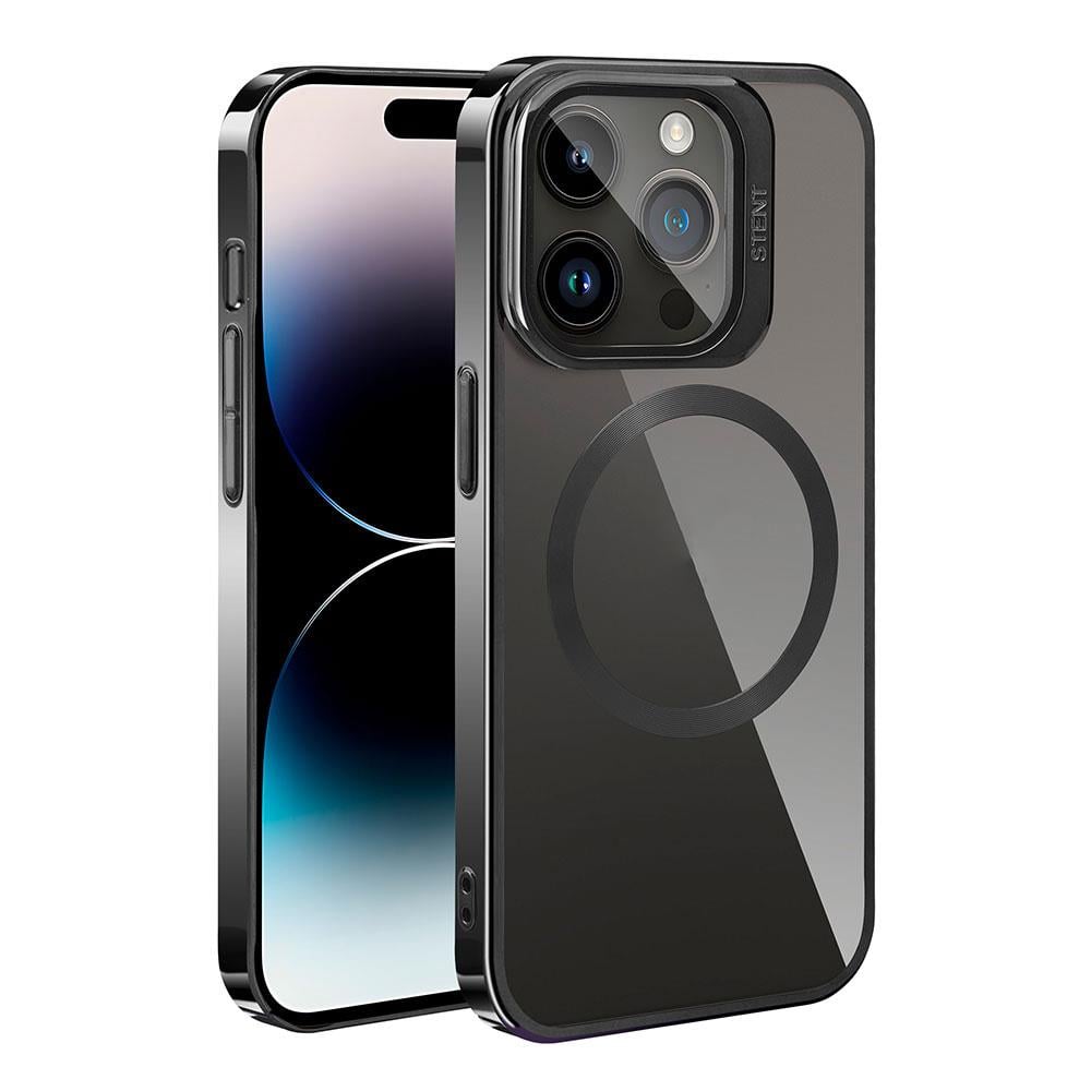 Apple iPhone 15 Pro Max Kılıf M-safe Şarj Özellikli Standlı Zore Klon Kapak