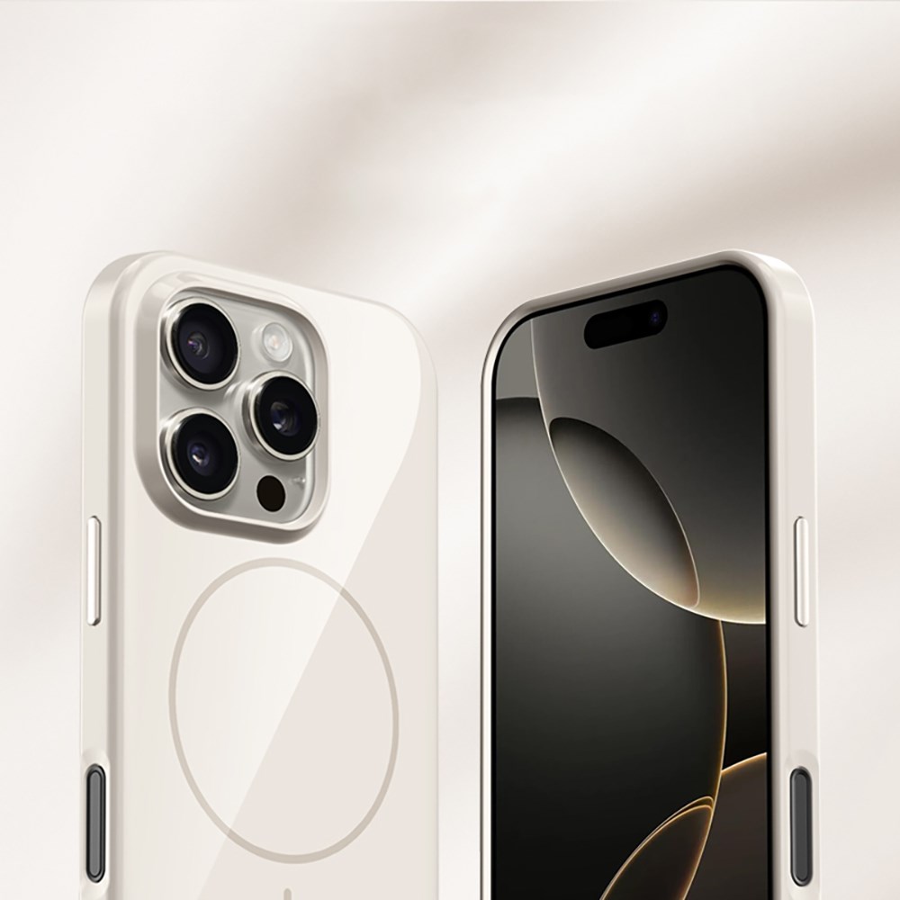 Apple iPhone 15 Pro Max Kılıf M-safe Şarj Özellikli Wlons Frego Kapak