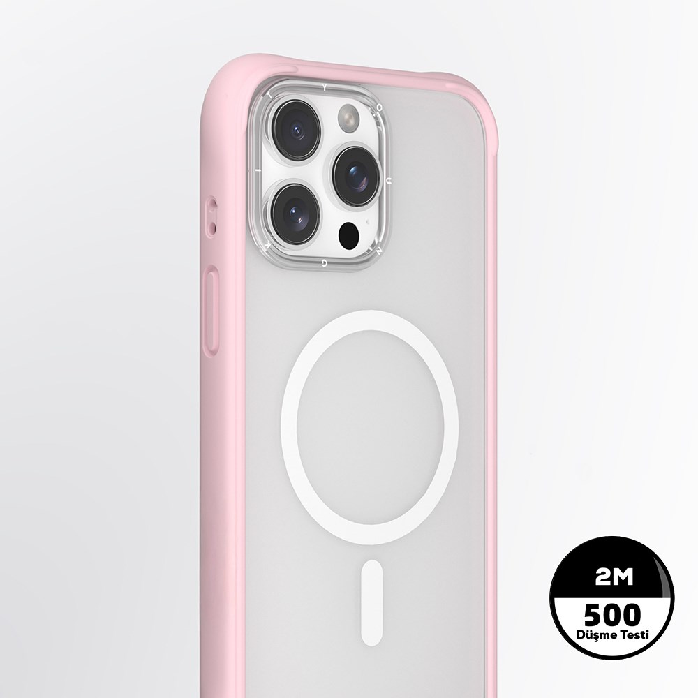 Apple iPhone 15 Pro Max Kılıf M-safe Şarj Özellikli Airbagli Youngkit Dynamic 2 Serisi Kapak