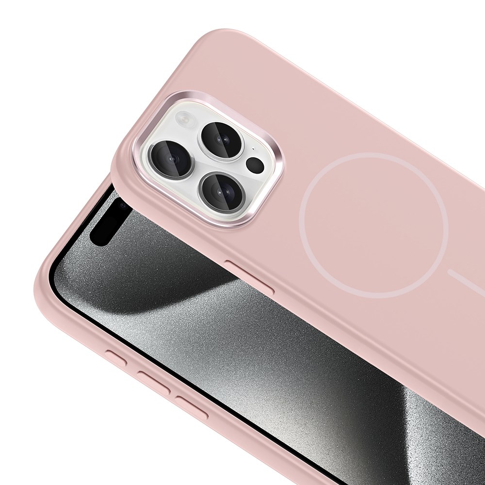 Apple iPhone 15 Pro Max Kılıf M-safe Şarj Özellikli 360° Dönebilen Benks Pop Stand Kapak