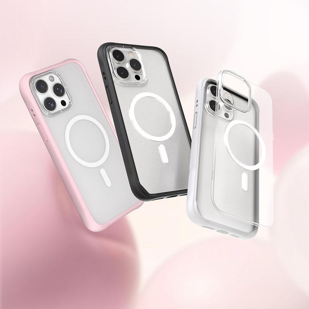 Apple iPhone 15 Pro Max Kılıf M-safe Şarj Özellikli Airbagli Youngkit Dynamic 2 Serisi Kapak