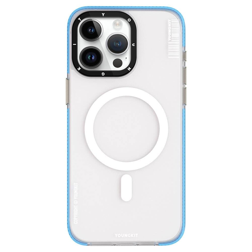 Apple iPhone 15 Pro Max Kılıf M-safe Şarj Özellikli Youngkit Jiansha Serisi Kapak