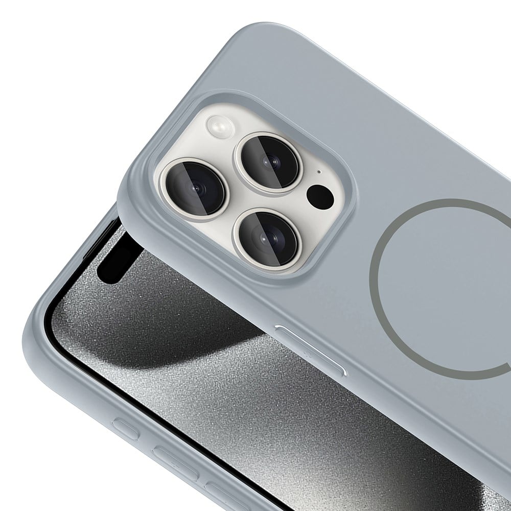 Apple iPhone 15 Pro Max Kılıf M-safe Şarj Özellikli Standlı YoungKit Hermit Bracket Serisi Kapak