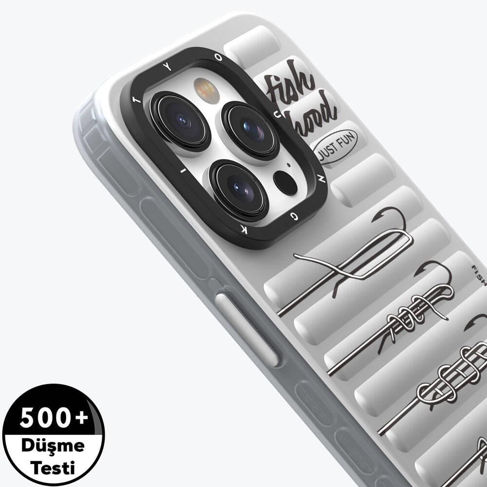 Apple iPhone 15 Pro Max Kılıf M-safe Şarj Özellikli Youngkit Fishing Serisi Kapak
