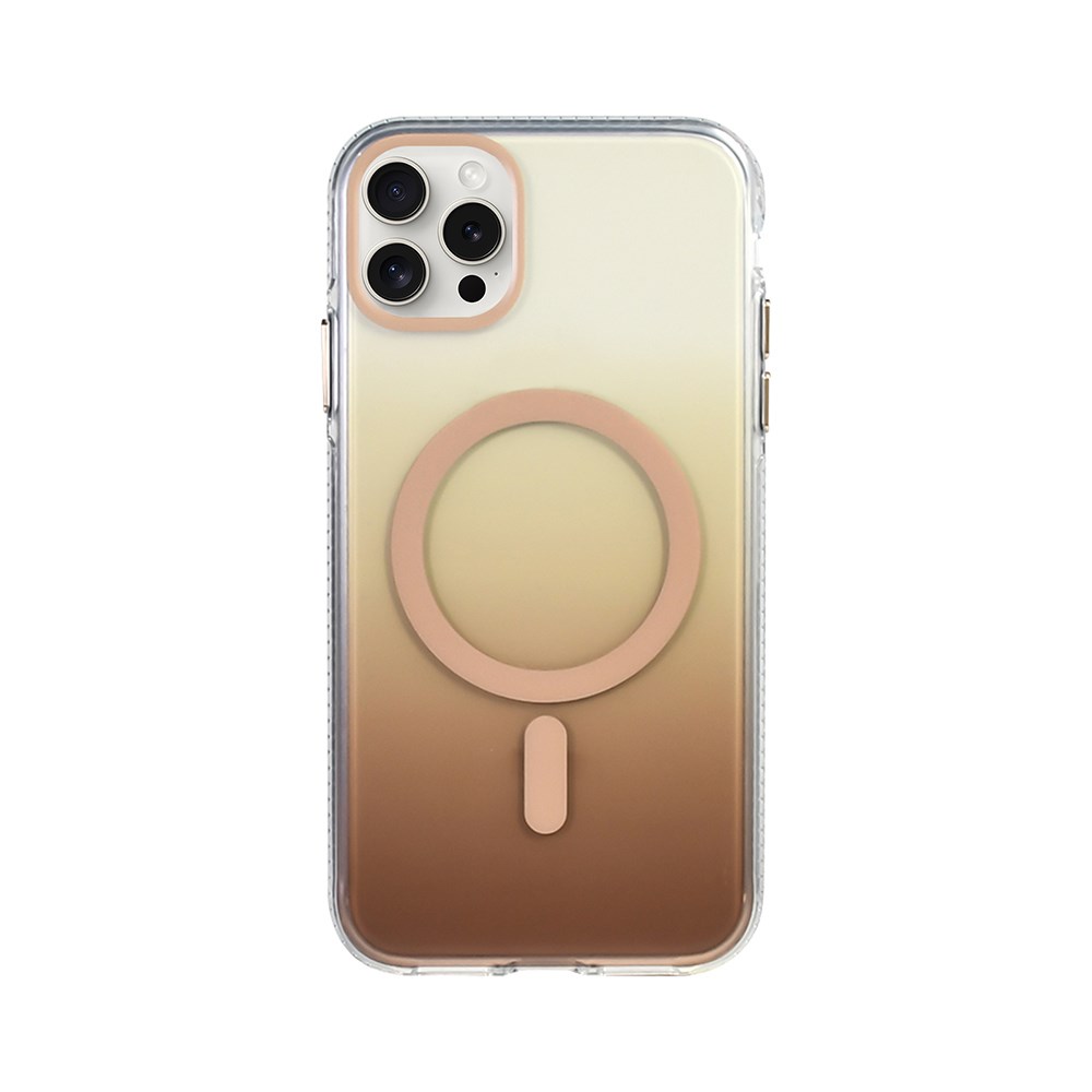 Apple iPhone 15 Pro Max Kılıf M-safe Şarj Özellikli Katmanlı Makine Temalı SkinArma Ekho Kapak