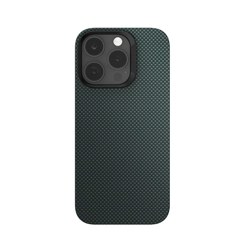 Apple iPhone 15 Pro Max Kılıf M-safe Şarj Özellikli Benks ArmorTint Serisi ArmorAir Kevlar Kapak