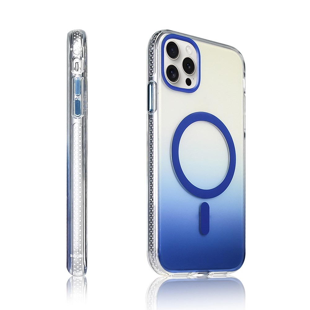 Apple iPhone 15 Pro Max Kılıf M-safe Şarj Özellikli Awa Tasarımlı 1500D Aramid Fiber Pitaka Ultra-Slim Classic Serisi Canyon Kapak