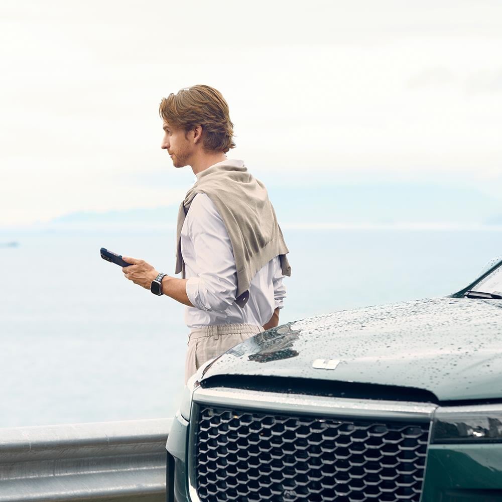 Apple iPhone 15 Pro Max Kılıf M-safe Şarj Özellikli Aramid Fiber Pitaka Tactile Woven Starpeak Serisi Over The Horizon Kapak