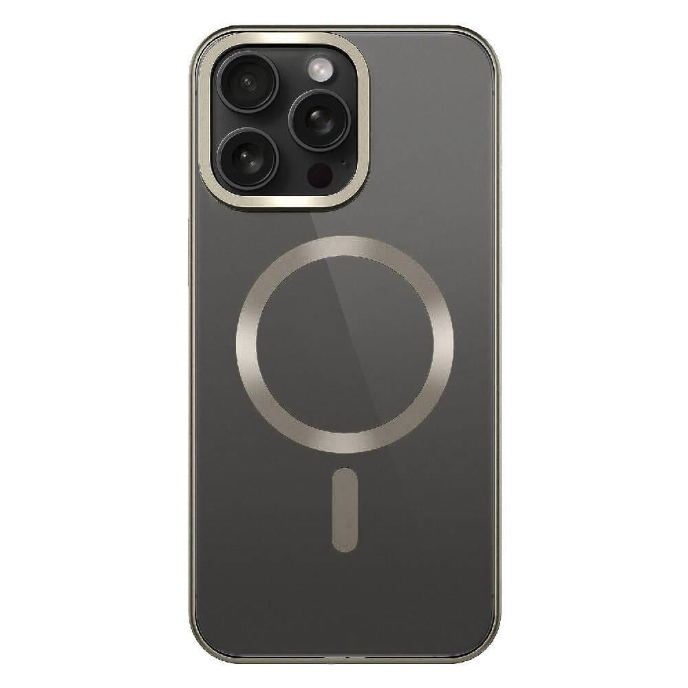 Apple iPhone 15 Pro Max Kılıf Mat Tasarımlı M-safe Wireless Şarj Özellikli Zore Mat Setro Kapak