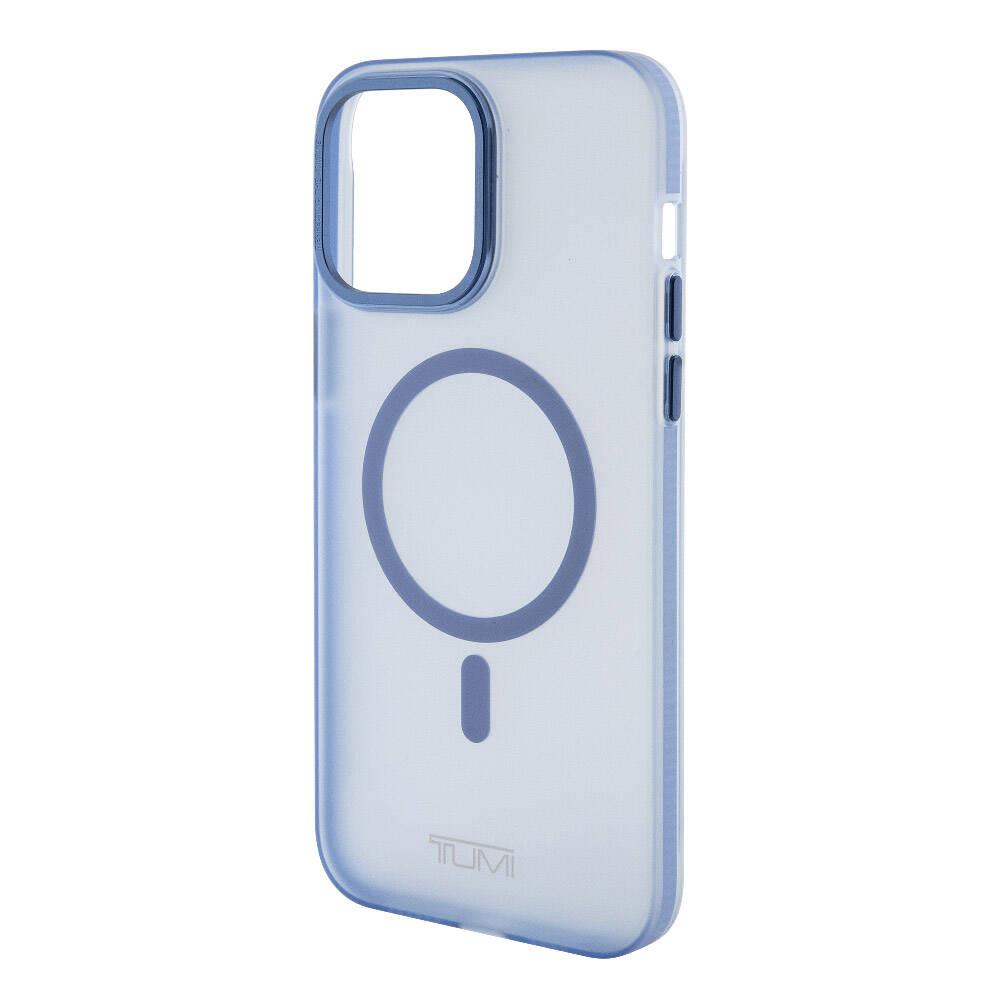 Apple iPhone 15 Pro Max Kılıf TUMI Orjinal Lisanslı M-safe Şarj Özellikli Buzlu Mat Kapak