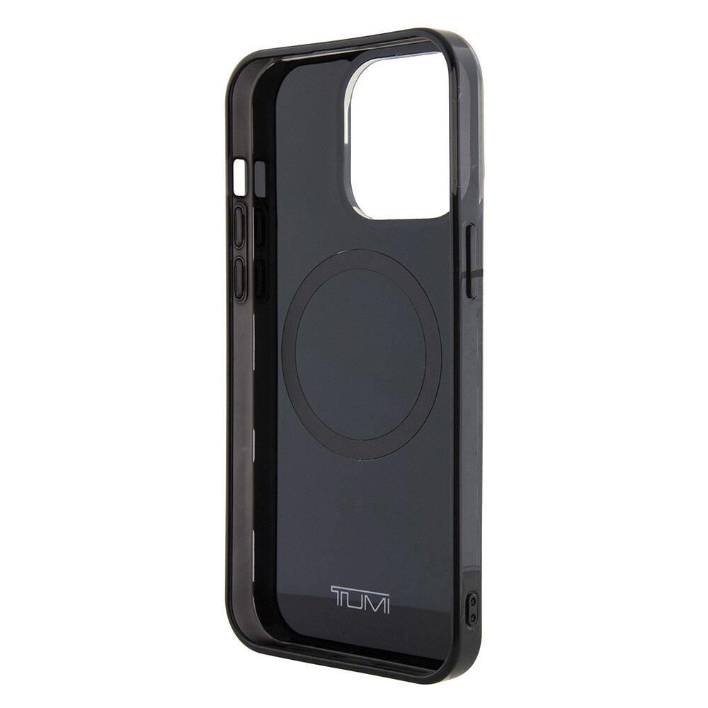 Apple iPhone 15 Pro Max Kılıf TUMI Orjinal Lisanslı M-safe Şarj Özellikli PC TPU Çift Katmanlı Kamuflaj Desenli Kapak