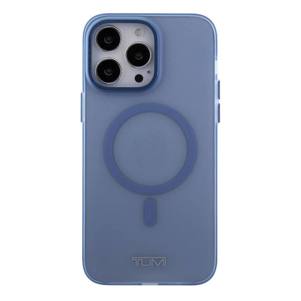 Apple iPhone 15 Pro Max Kılıf TUMI Orjinal Lisanslı M-safe Şarj Özellikli Buzlu Mat Kapak