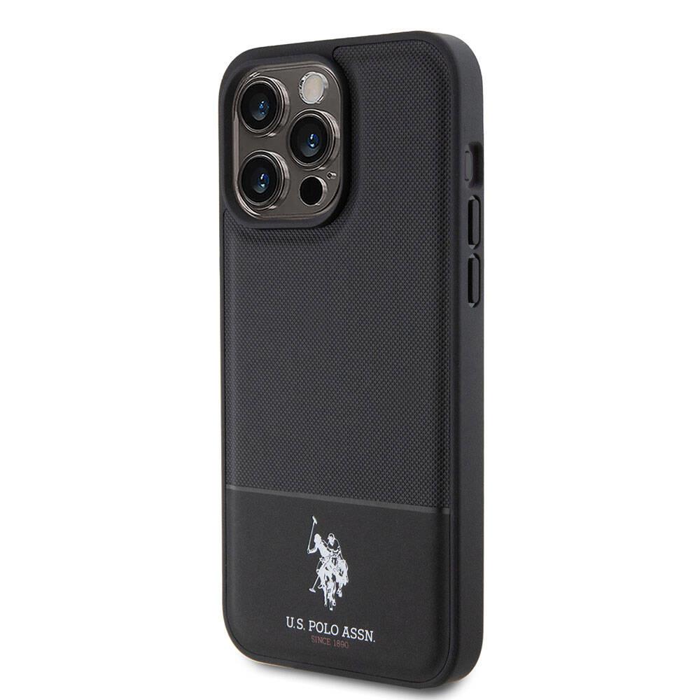 Apple iPhone 15 Pro Max Kılıf U.S. Polo Assn. Orjinal Lisanslı M-safe Şarj Özellikli Transparan Tasarım Kapak