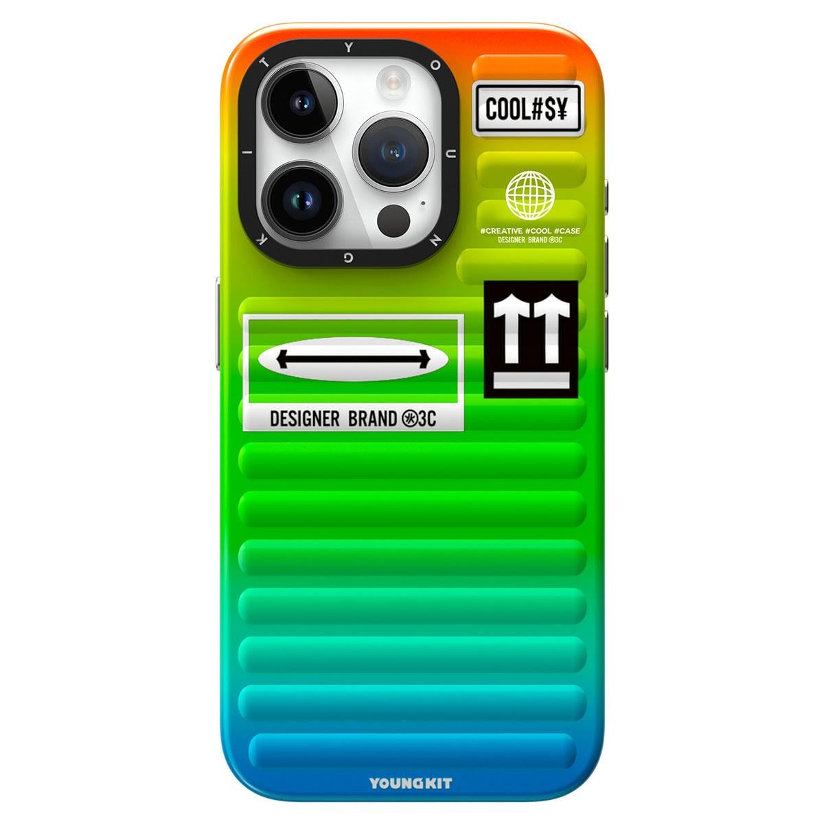 Apple iPhone 15 Pro Max Kılıf YoungKit The Secret Color Serisi Kapak