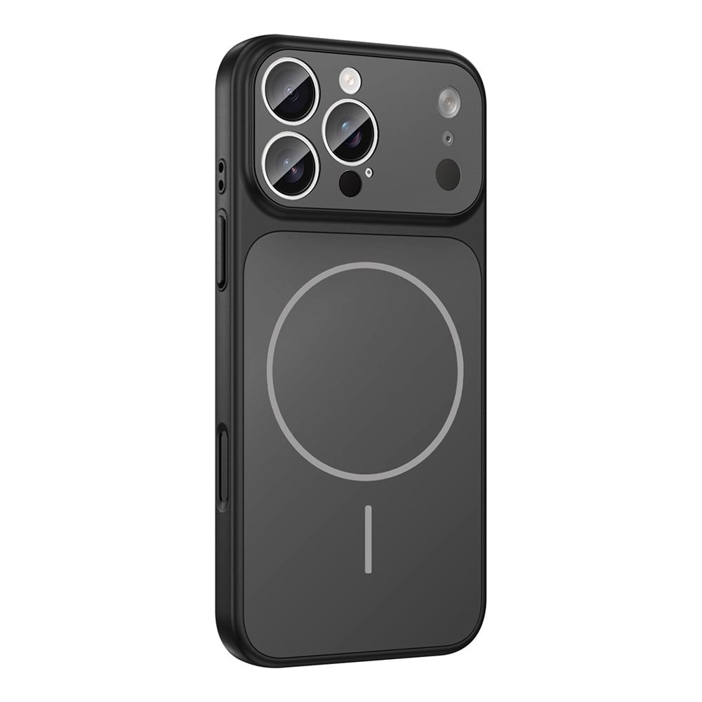 Apple iPhone 15 Pro Max Kılıf Zore M-Safe Şarj Özellikli Kamera Korumalı Formen Kapak