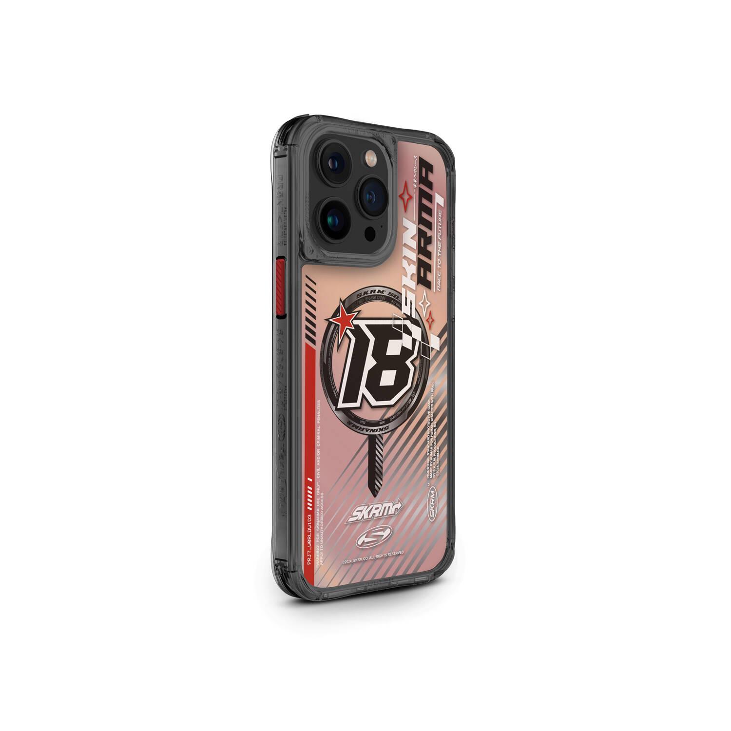 Apple iPhone 15 Pro SkinArma M-safe Şarj Özellikli Sticker Yapıştırmalı Drift Kapak