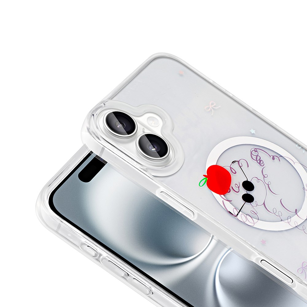 Apple iPhone 16 Kılıf M-safe Şarj Özellikli Karbon Fiber Benks Montage Hybrid ArmorPro Kevlar Kapak