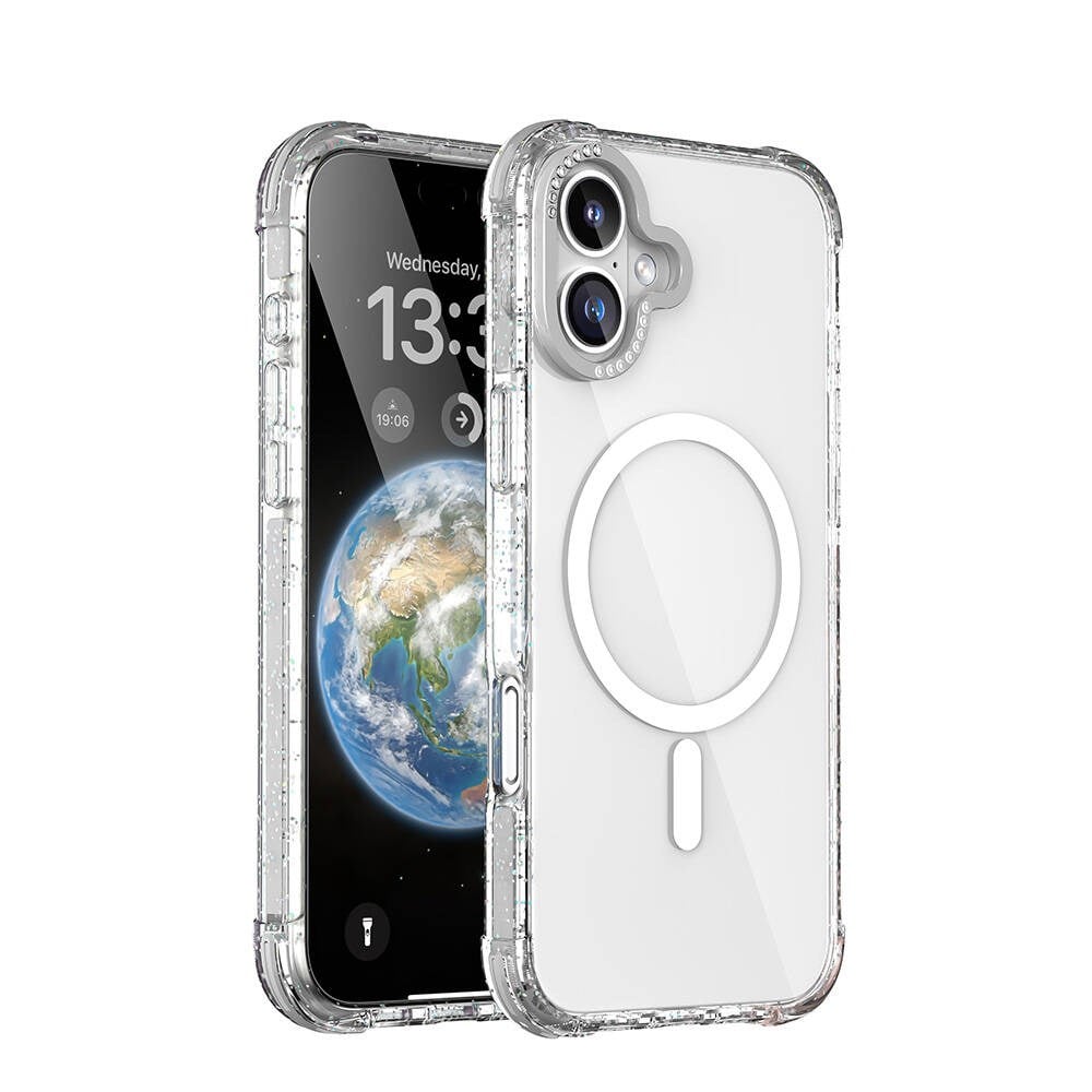 Apple iPhone 16 Kılıf M-Safe Şarj Özellikli Zore Septik Silikon Kapak