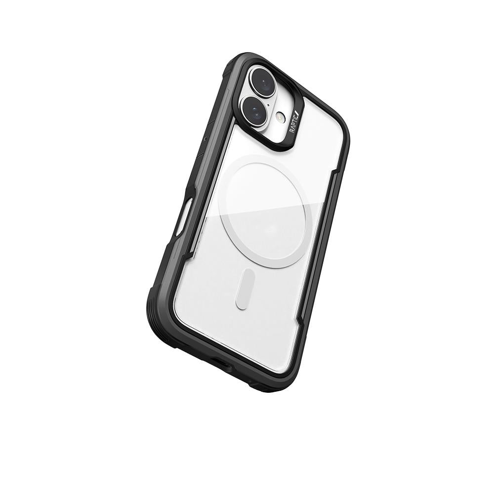 Apple iPhone 16 Kılıf M-safe Şarj Özellikli Karbon Fiber Desenli Mutural Montage Kapak
