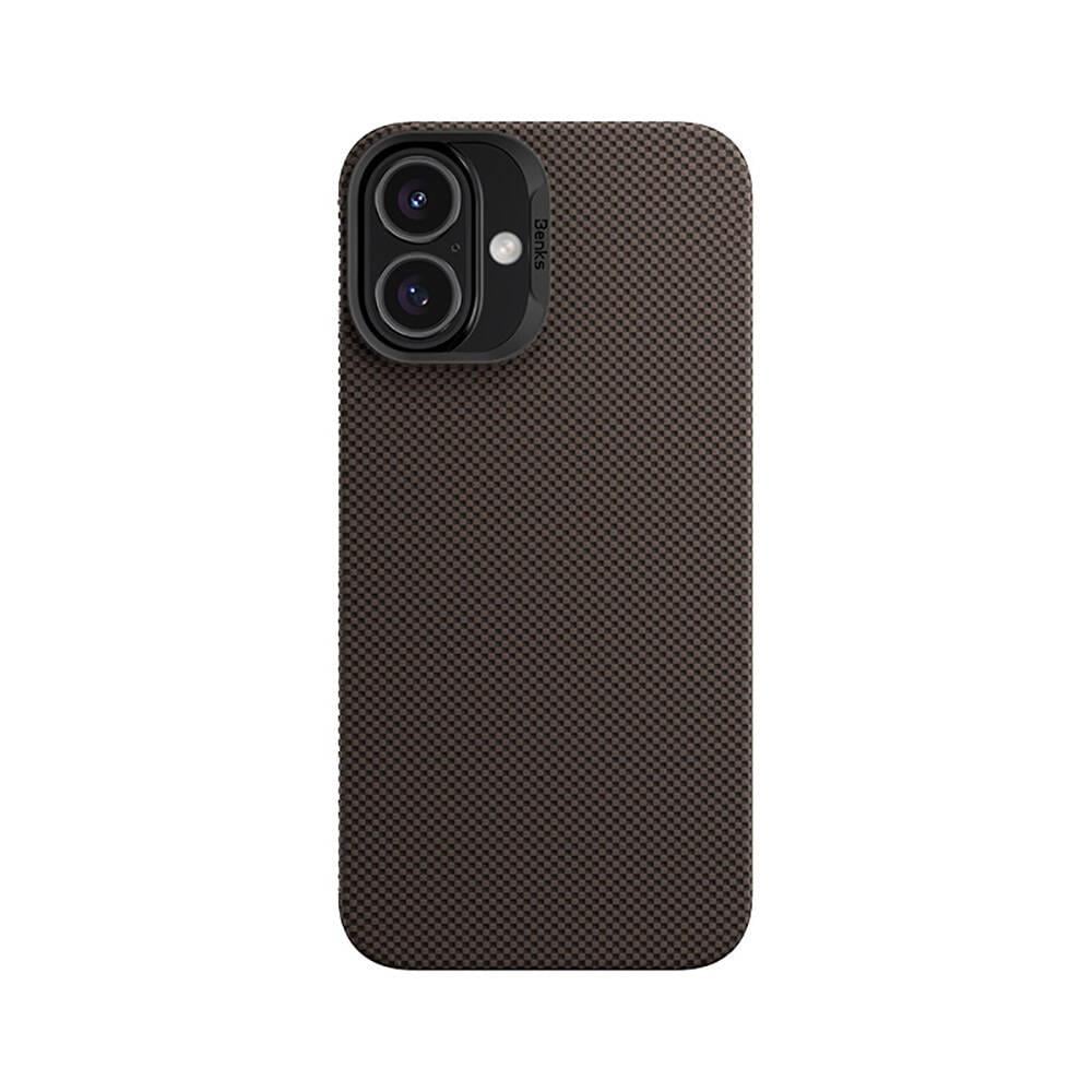 Apple iPhone 16 Kılıf M-safe Şarj Özellikli Benks ArmorTint Serisi ArmorAir Kevlar Kapak