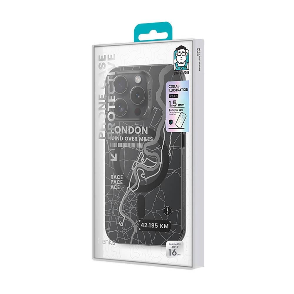 Apple iPhone 16 Kılıf M-safe Şarj Özellikli Benks City Serisi Kapak