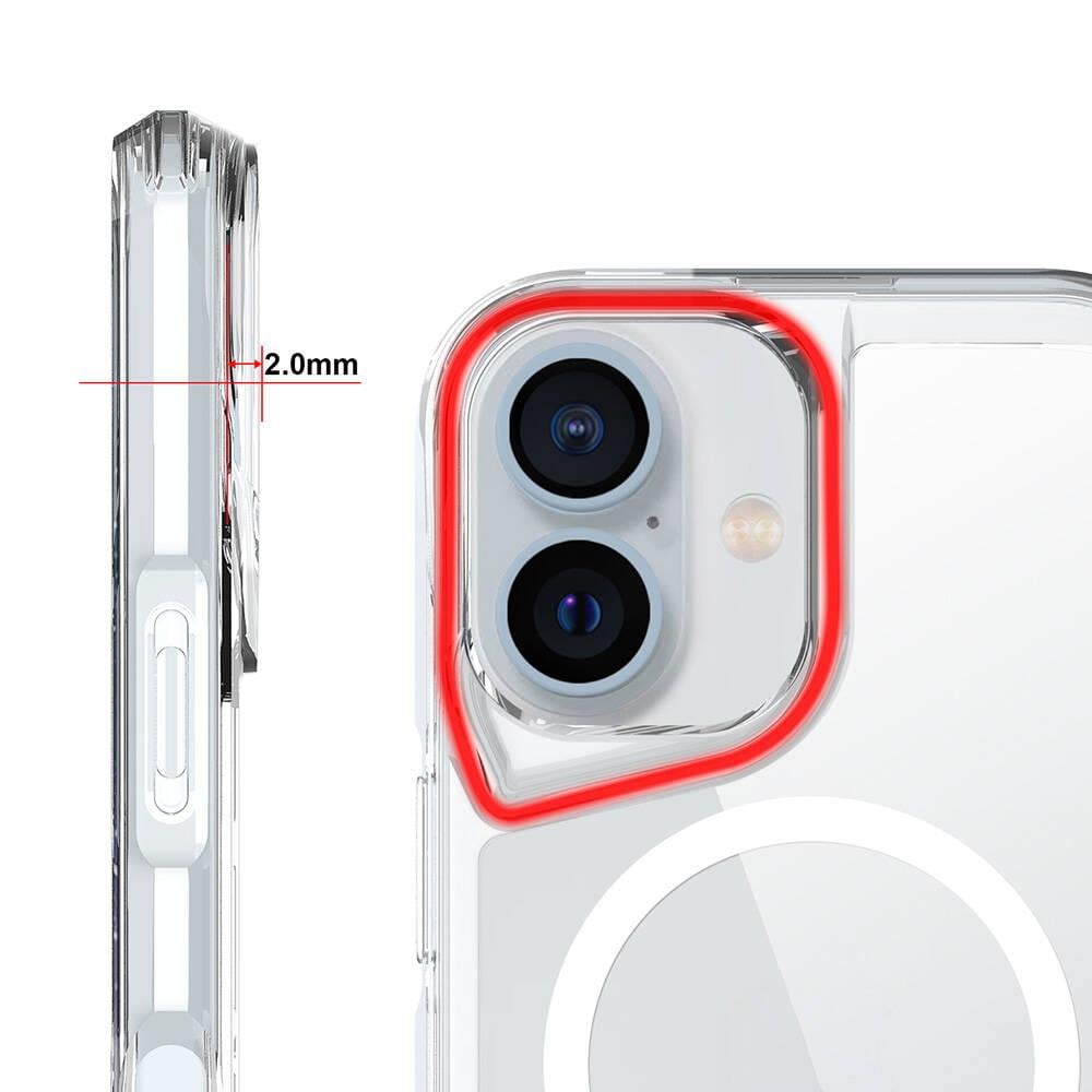 Apple iPhone 16 Kılıf Zore M-safe Şarj Özellikli T-Max M-safe Kapak