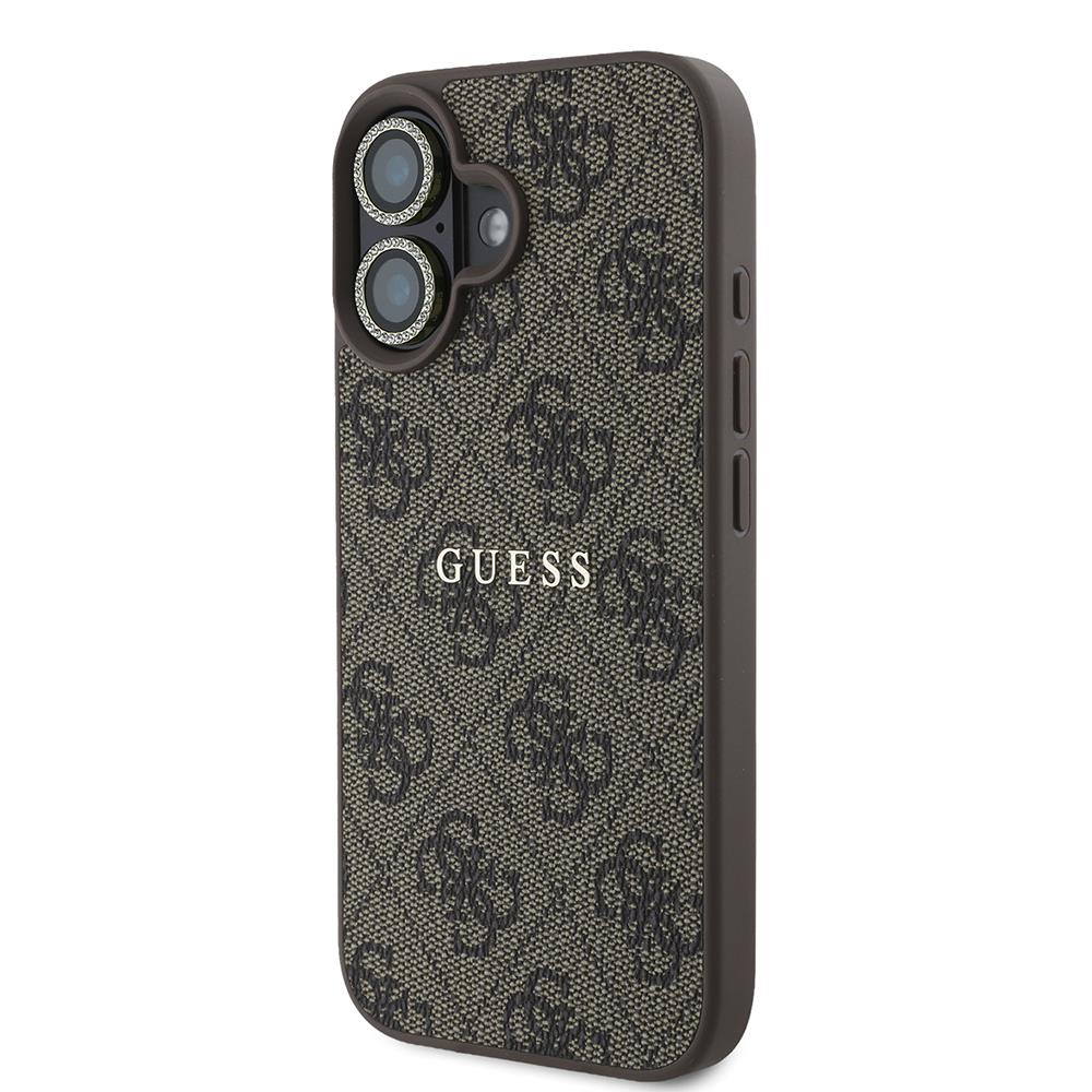 Apple iPhone 16 Plus Guess Orjinal Lisanslı Kılıf + Ekran Koruyucu + Lens Koruyucu 3in1 Aksesuar Seti