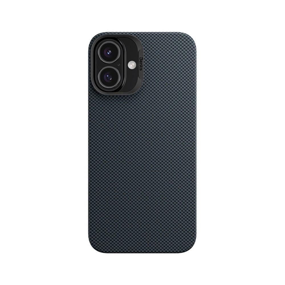 Apple iPhone 16 Plus Kılıf M-safe Şarj Özellikli Benks ArmorTint Serisi ArmorAir Kevlar Kapak