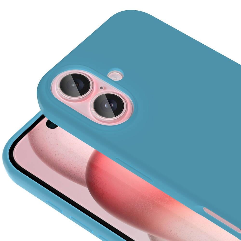 Apple iPhone 16 Plus Kılıf M-safe Şarj Özellikli Karbon Fiber Tasarımlı Benks Passion Green ArmorAir Kevlar Kapak