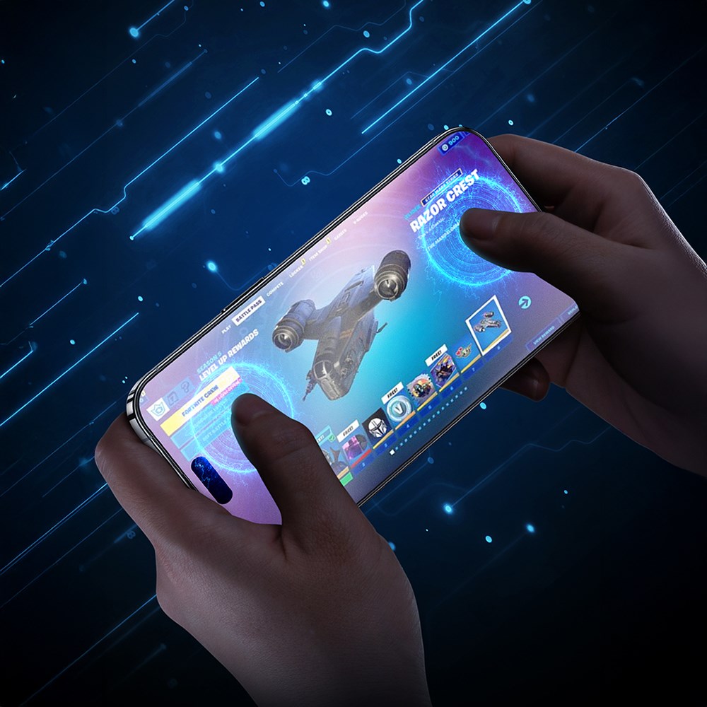 Apple iPhone 16 Pro Benks JoyTouch 0.3mm Mat Oyun Ekran Koruyucu + Kolay Uygulama Aparatı