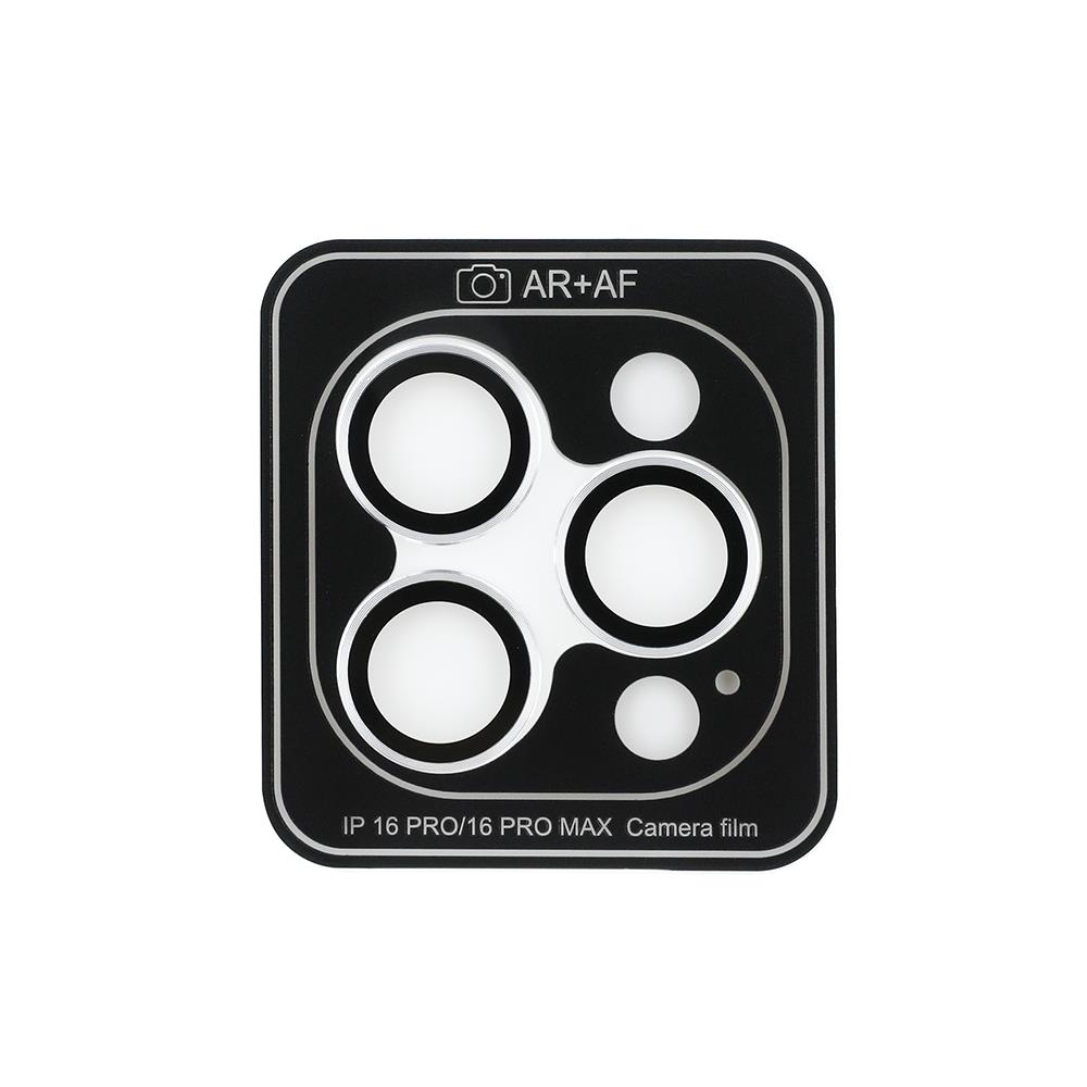 Apple iPhone 16 Pro Guess Orjinal Lisanslı Metal Kamera Lens Koruyucu