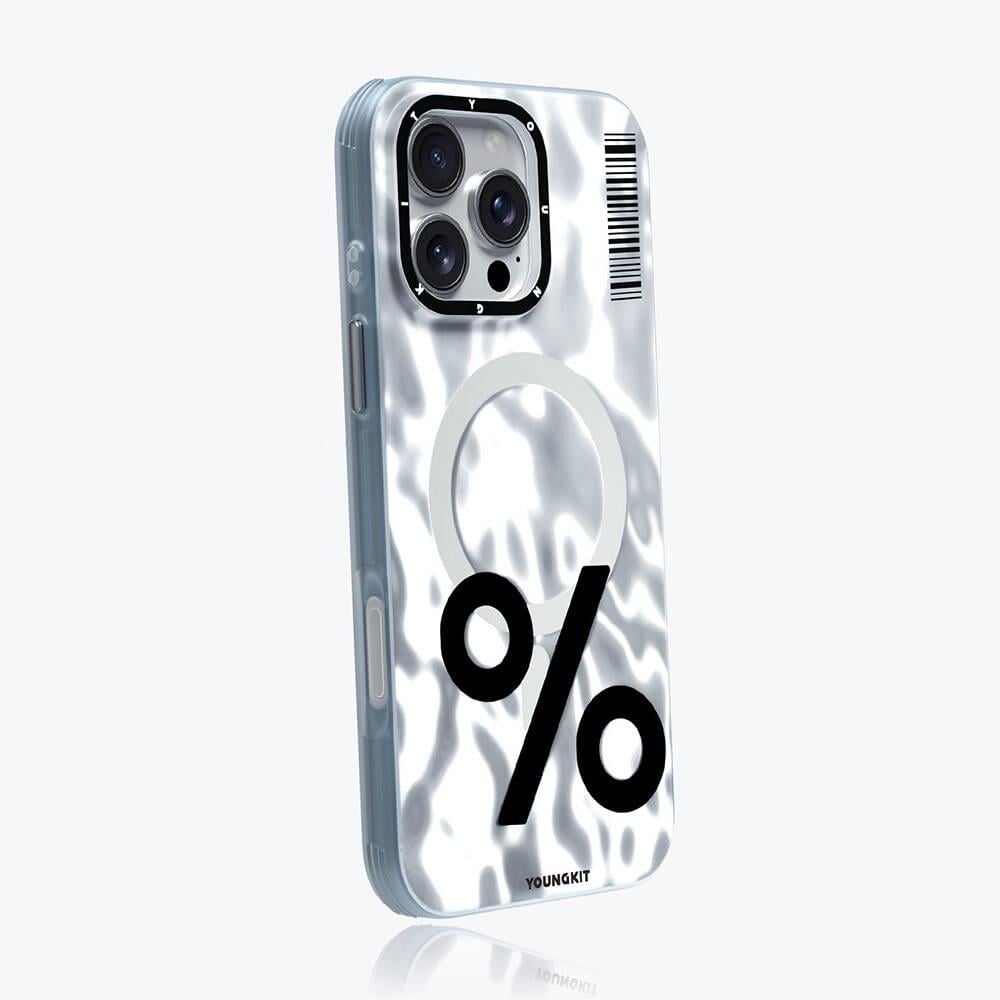 Apple iPhone 16 Pro Kılıf M-safe Şarj Özellikli Youngkit Mathematical Serisi Kapak