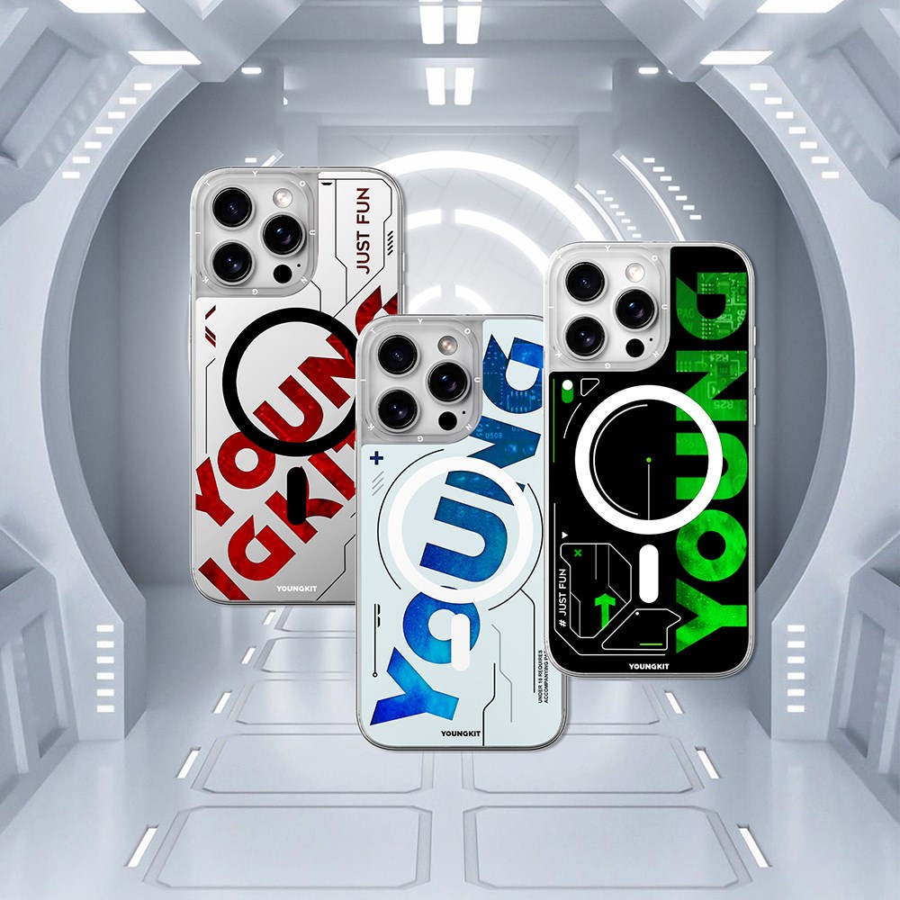 Apple iPhone 16 Pro Kılıf M-safe Şarj Özellikli Karbon Fiber Görünümlü Zore Antina Kapak