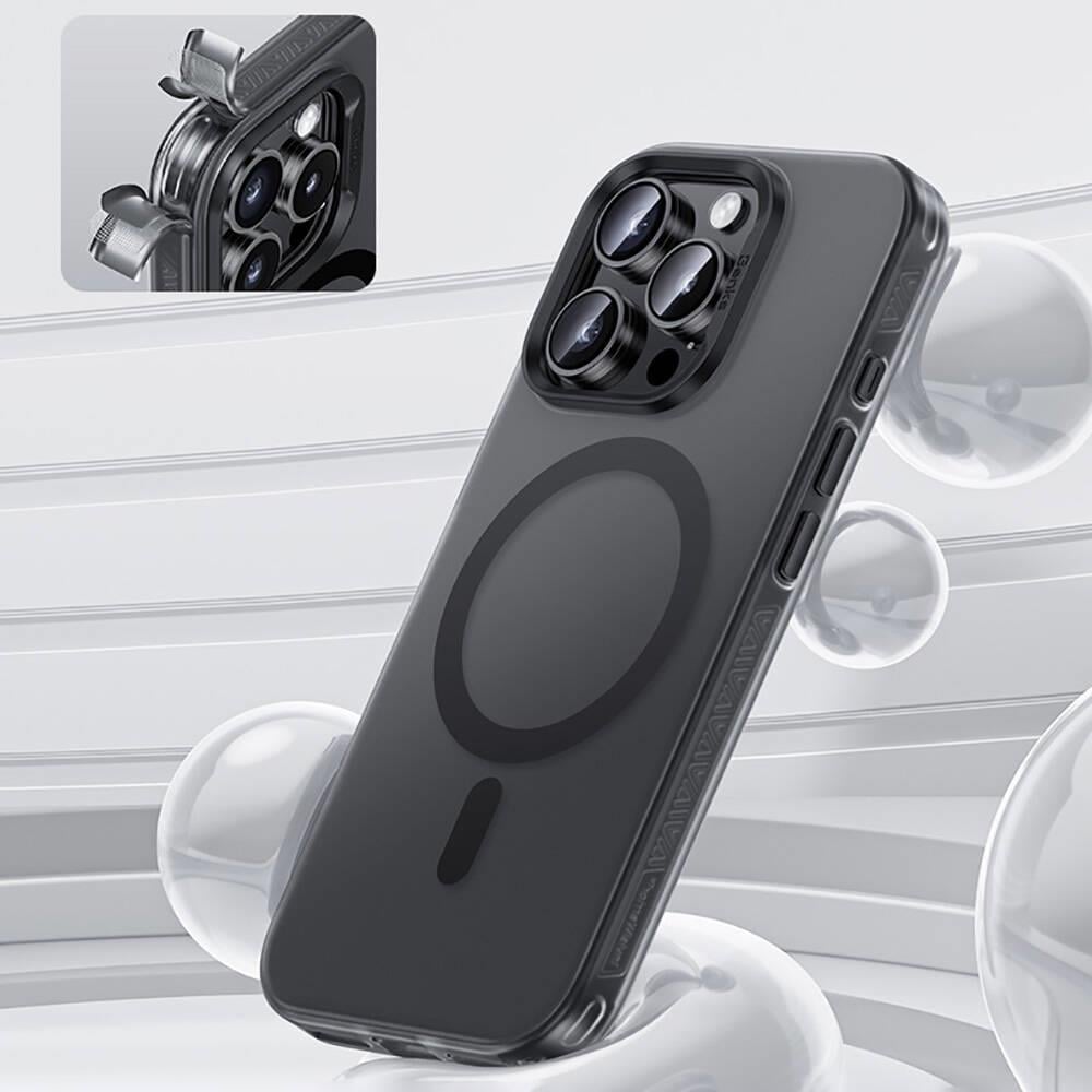 Apple iPhone 16 Pro Kılıf M-safe Şarj Özellikli Benks Lucid Armor Kapak