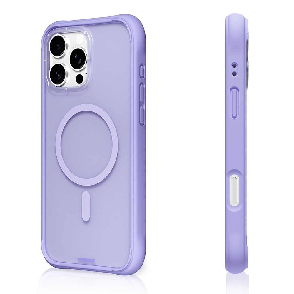 Apple iPhone 16 Pro Kılıf M-safe Şarj Özellikli Mekanik Tasarımlı Benks Perspective Serisi Kapak
