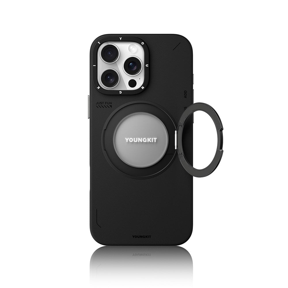 Apple iPhone 16 Pro Kılıf M-safe Şarj Özellikli Youngkit Love Serisi Kapak
