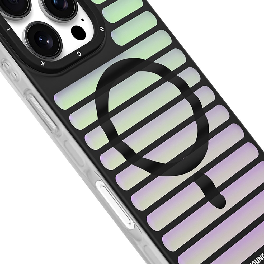 Apple iPhone 16 Pro Kılıf M-safe Şarj Özellikli Youngkit Geek Serisi Kapak