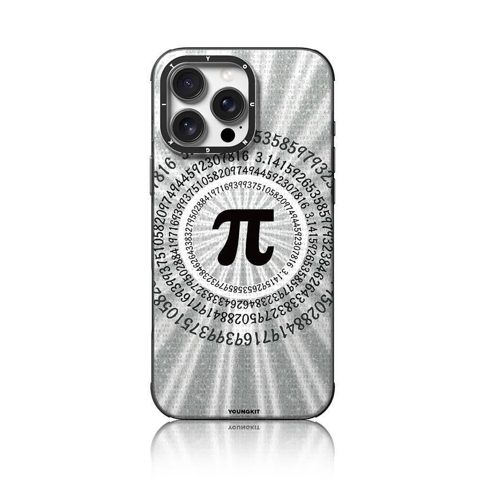 Apple iPhone 16 Pro Kılıf M-safe Şarj Özellikli Youngkit Mathematical Serisi Kapak