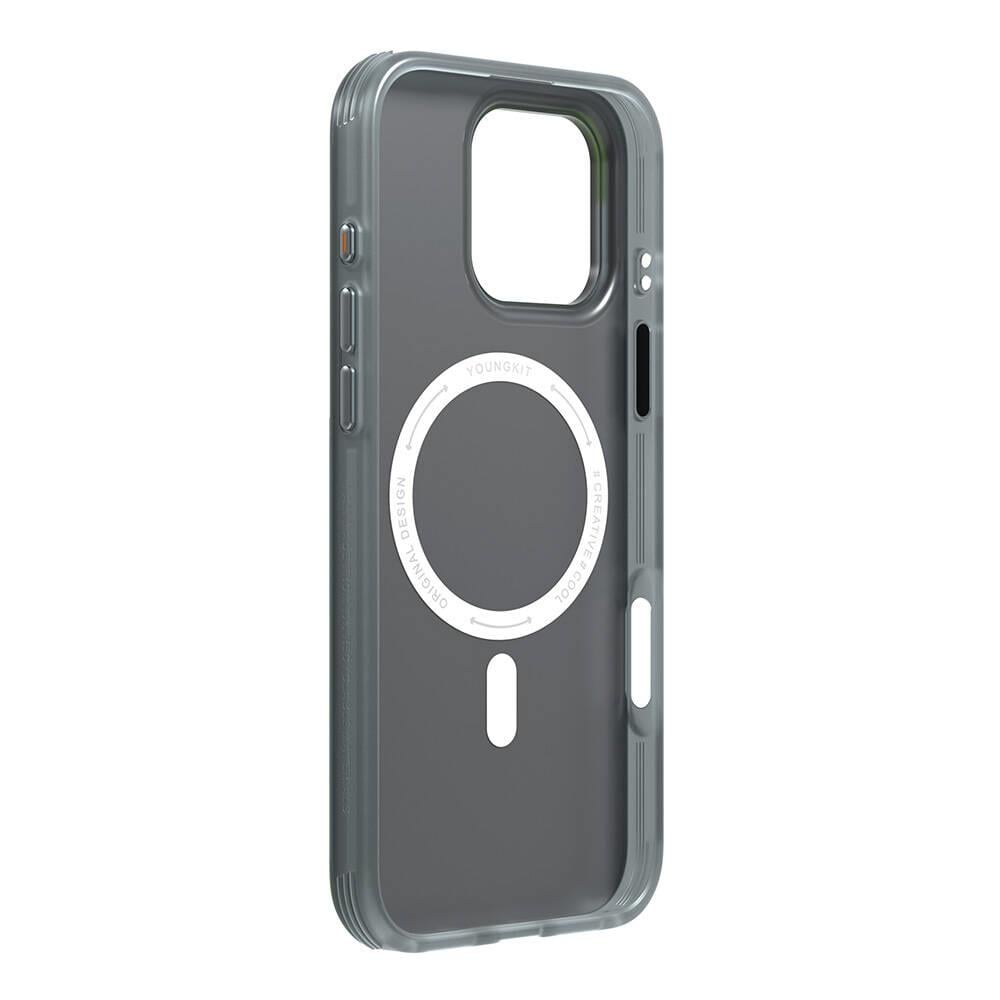 Apple iPhone 16 Pro Kılıf M-safe Şarj Özellikli Spor Tasarımlı Youngkit Dynamic Serisi Kapak