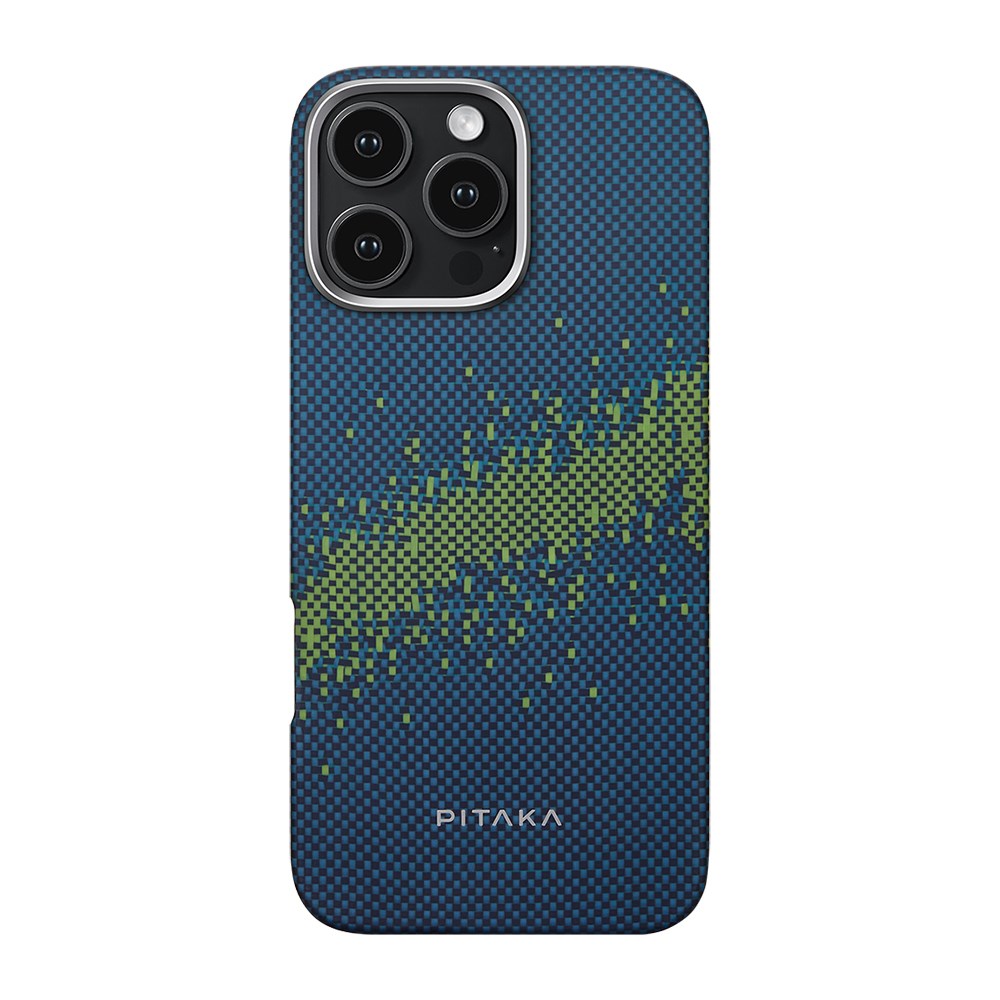 Apple iPhone 16 Pro Kılıf M-safe Şarj Özellikli Benks GoldenTide ArmorAir 600D Kevlar Kapak
