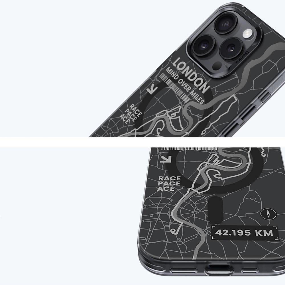 Apple iPhone 16 Pro Kılıf M-safe Şarj Özellikli Benks City Serisi Kapak