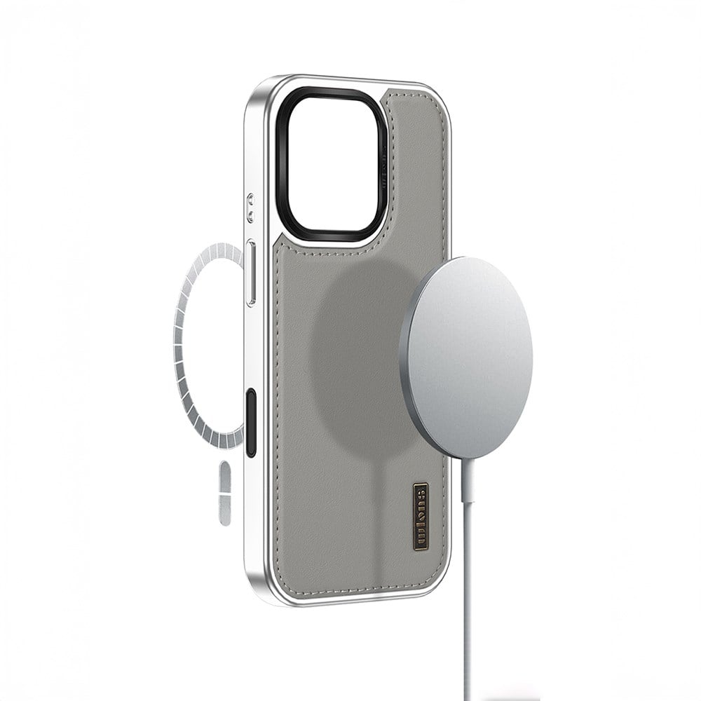 Apple iPhone 16 Pro Kılıf M-safe Şarj Özellikli Standlı Leto Kapak