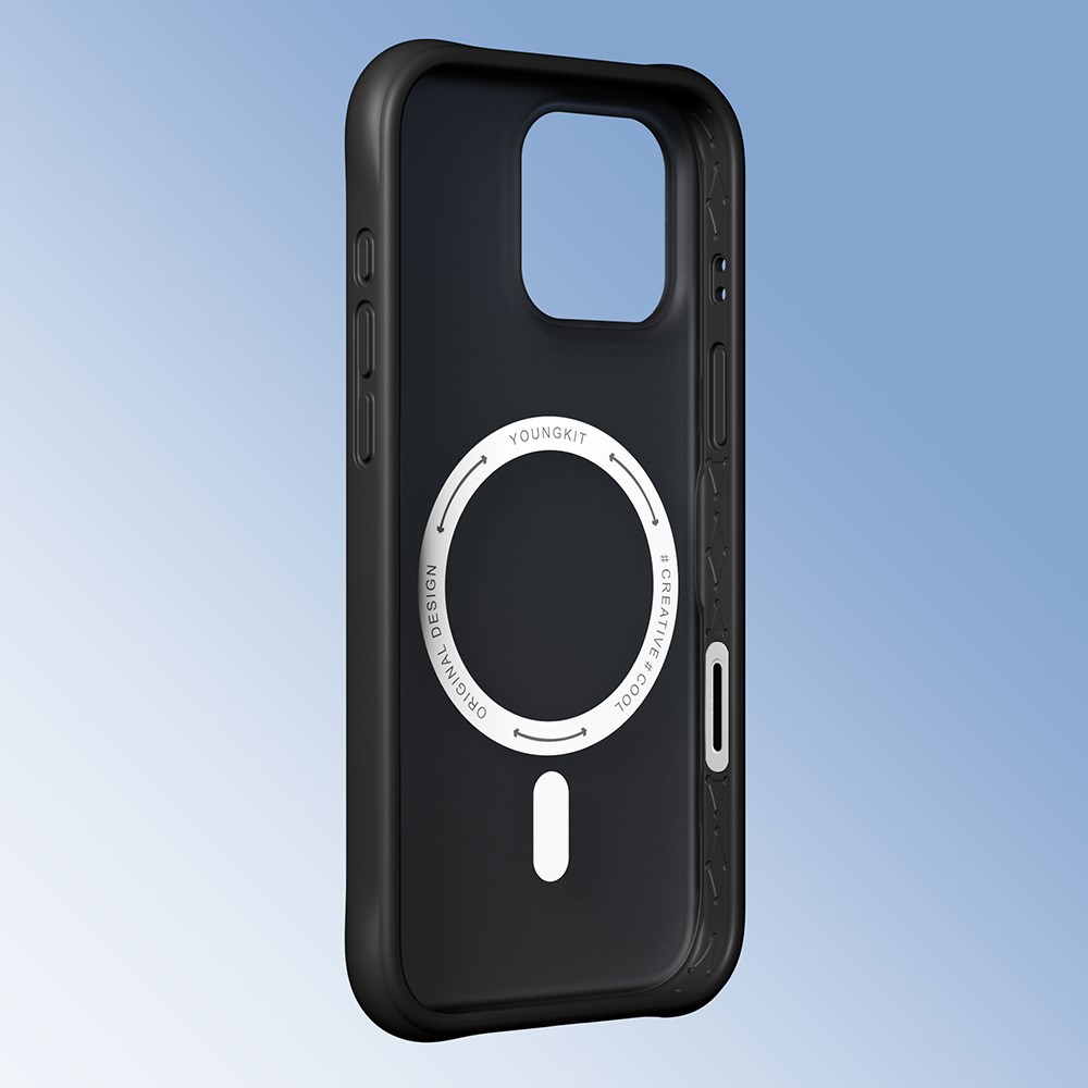 Apple iPhone 16 Pro Kılıf M-safe Şarj Özellikli Youngkit Macaroon Serisi Kapak