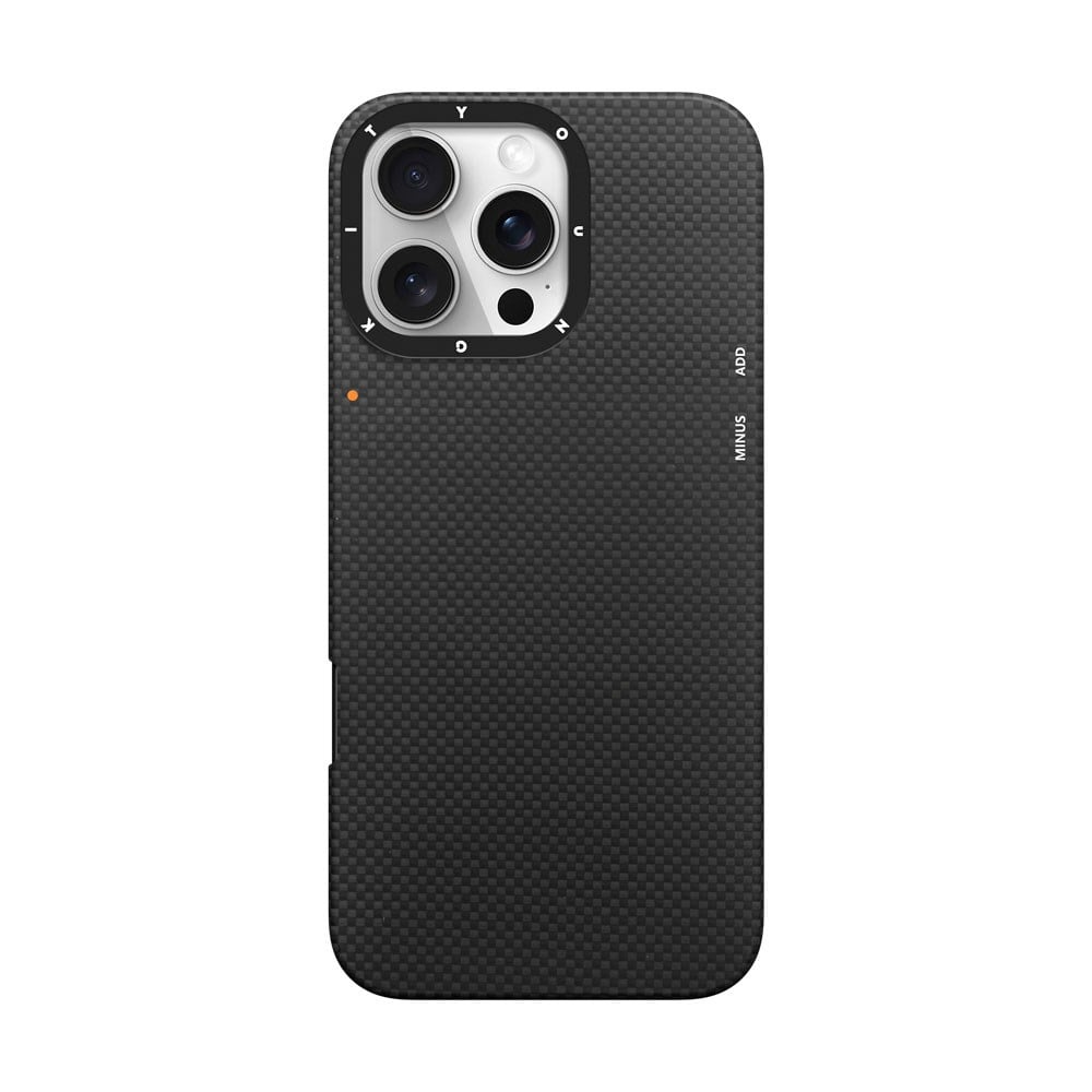 Apple iPhone 16 Pro Kılıf M-safe Şarj Özellikli Aramid Fiber Youngkit 1500D Extreme Wing Serisi Kapak